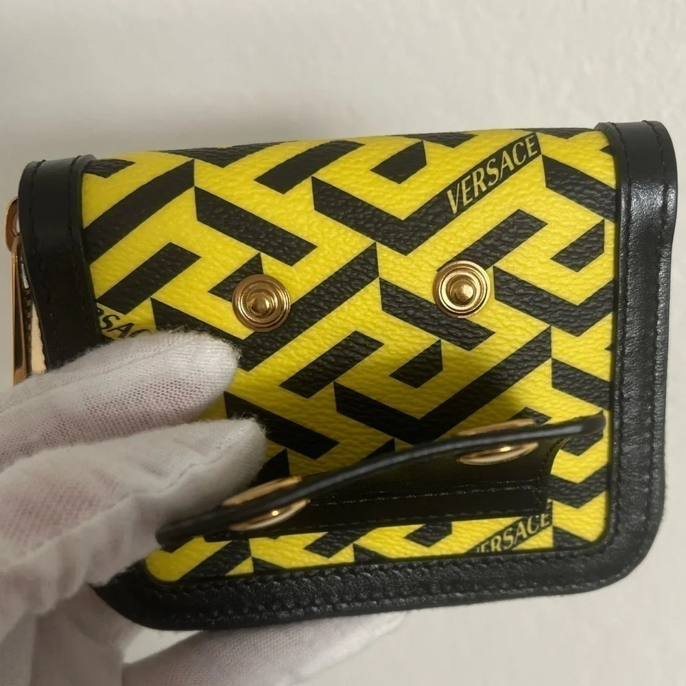 VERSACE Two Way Compact Wallet Belt Bag Box Dust Bag BNWOT